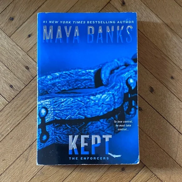 Blue 'Kept' by Maya Banks Book - Picture 1 of 2